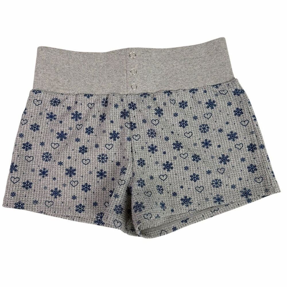 Frankie's Bikinis Large Waffle Angel Shorts